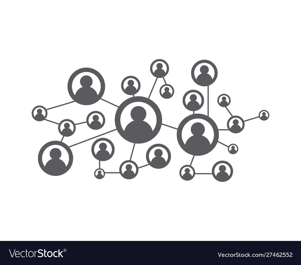 People Network And Social Icon Royalty Free Vector Image