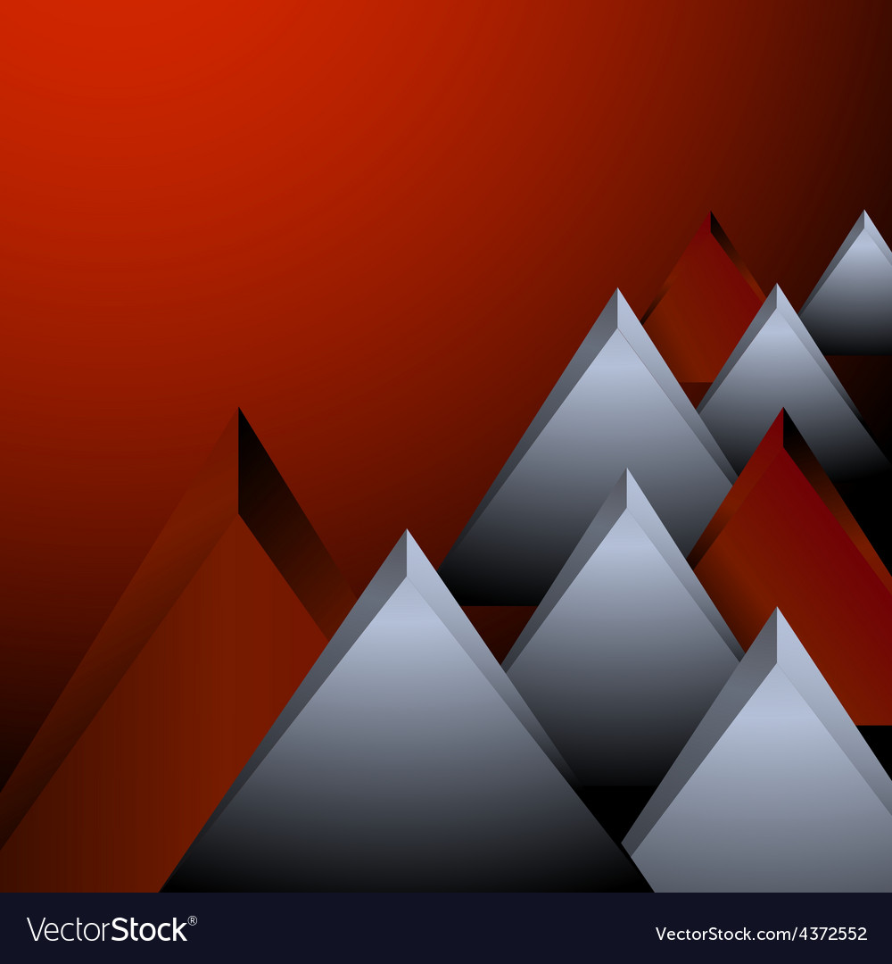 Red abstract Royalty Free Vector Image - VectorStock