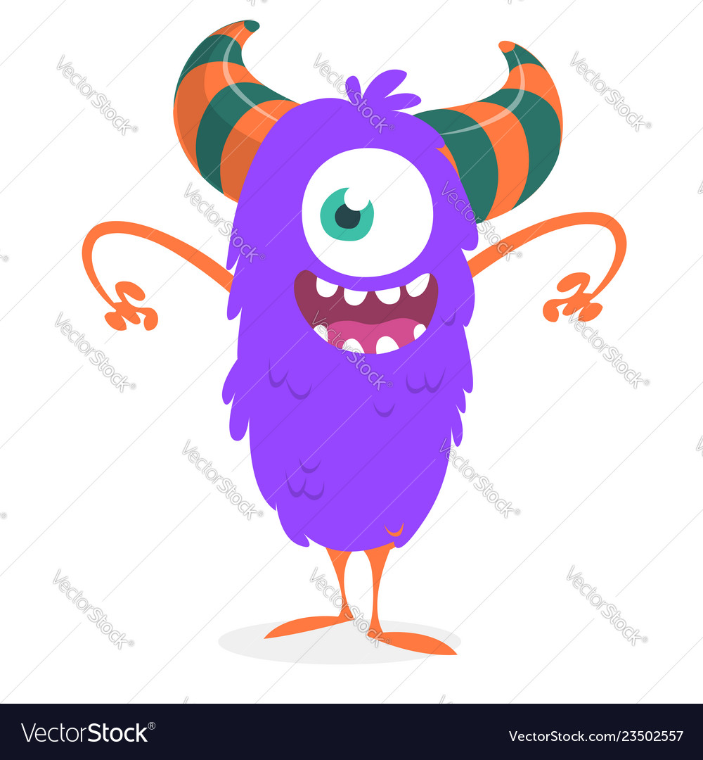 Easy To Draw Scary Cartoon Monster