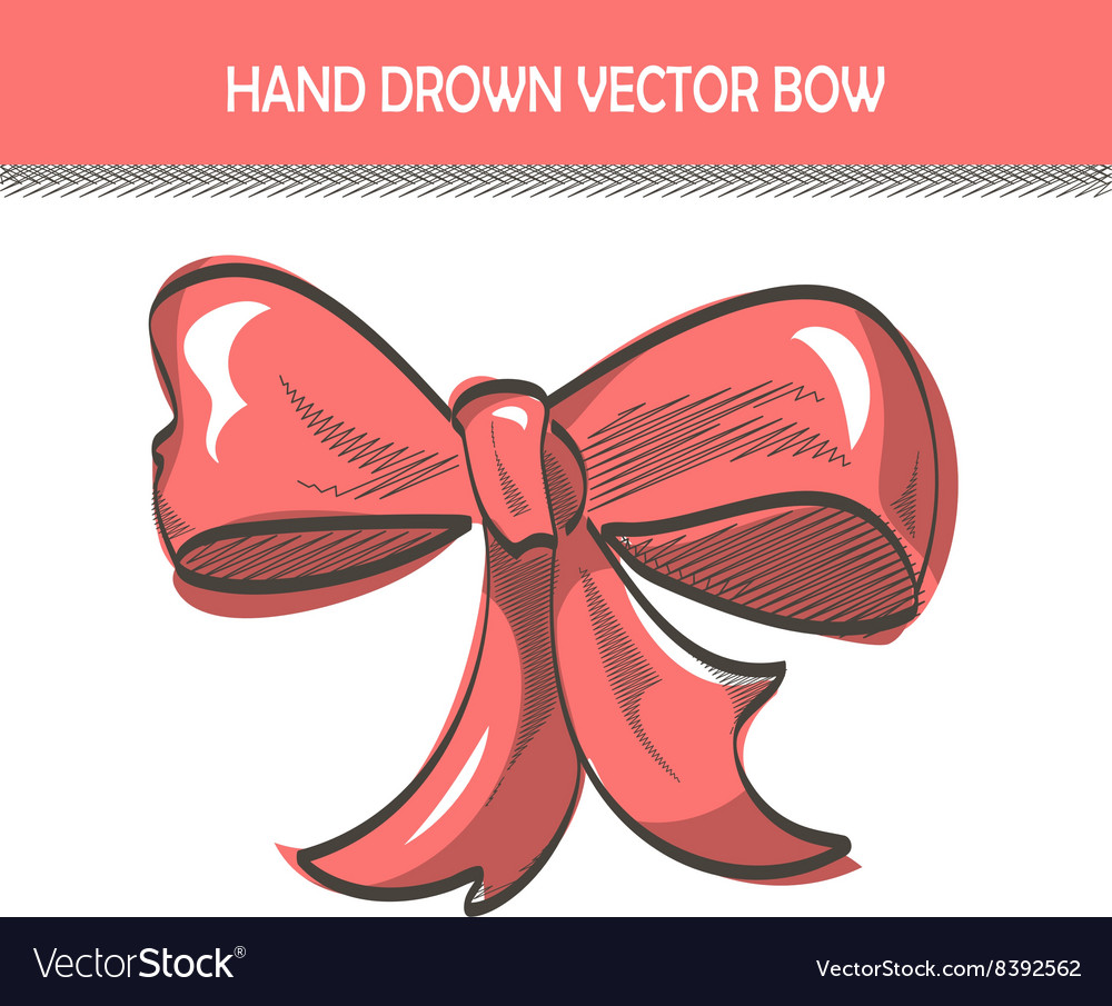 Hand drown bow