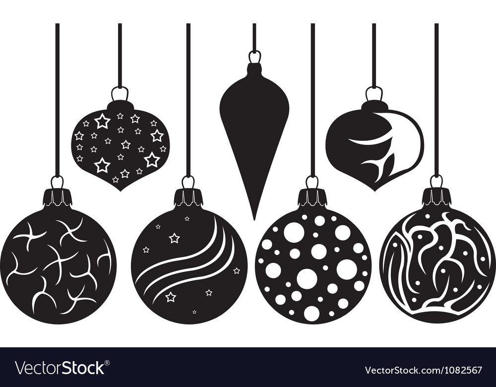 Christmas decorations Royalty Free Vector Image