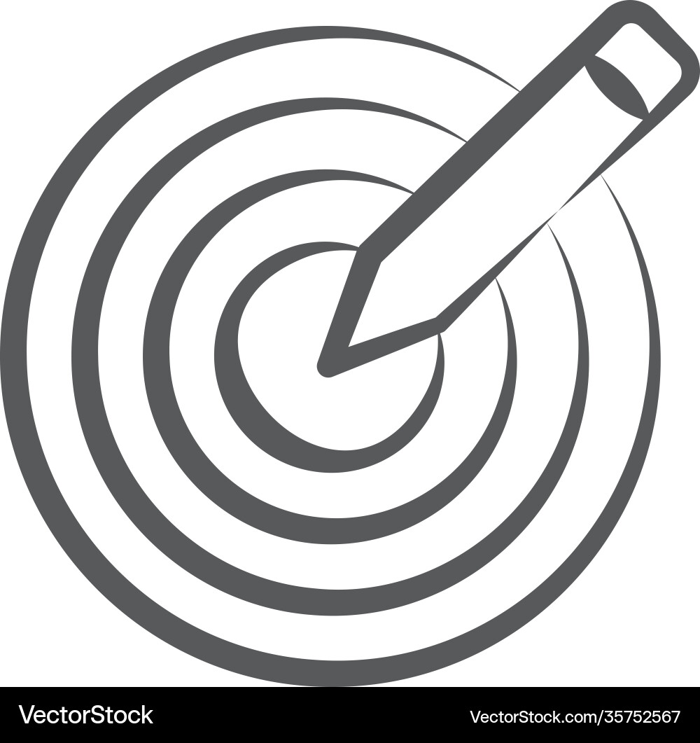 Draw circle Royalty Free Vector Image - VectorStock
