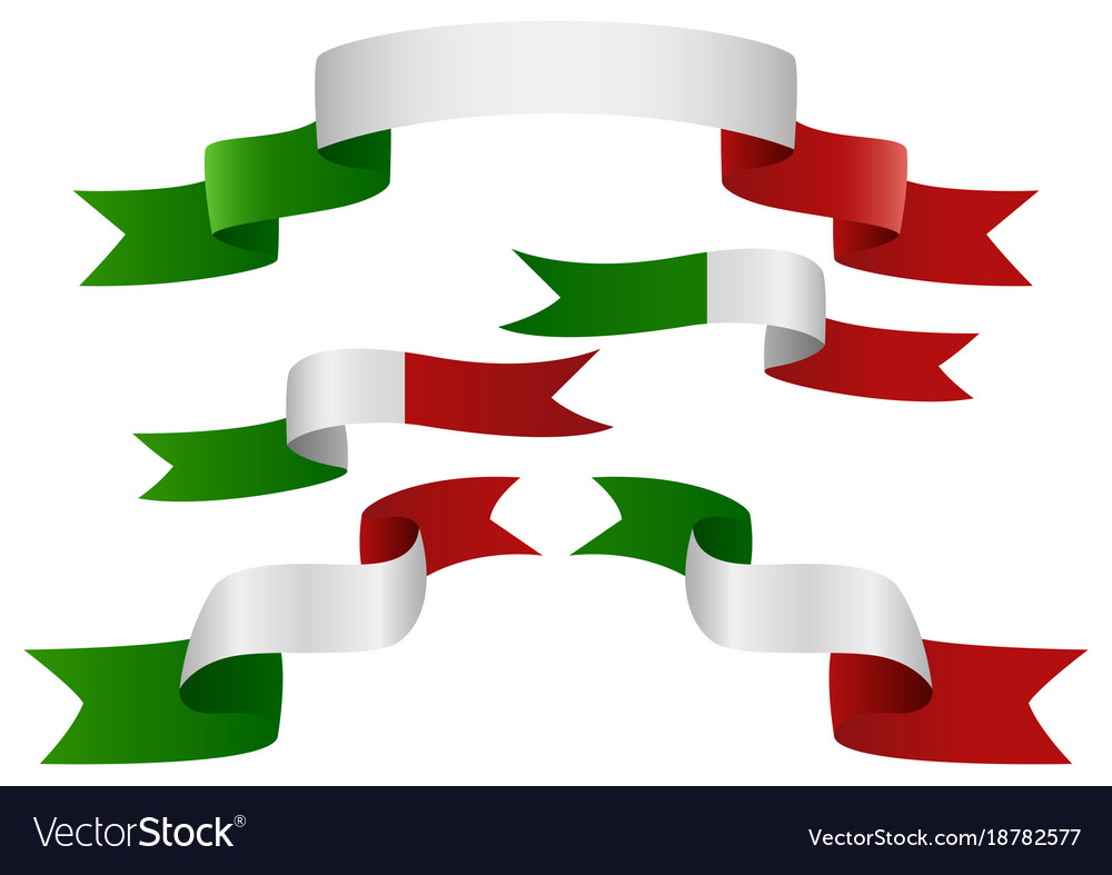 Italy insignia Royalty Free Vector Image - VectorStock