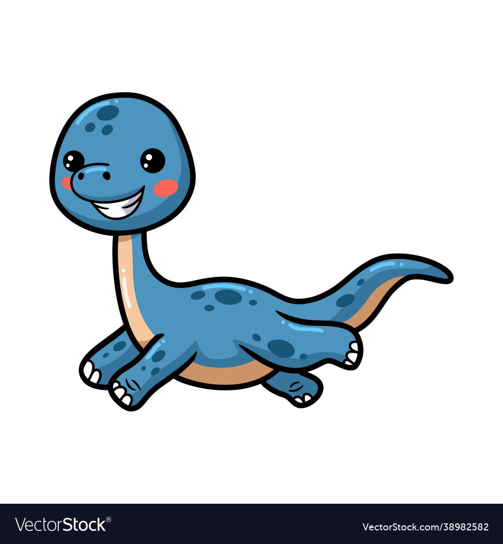 Vector Jumping Dino Stock Illustration - Download Image Now