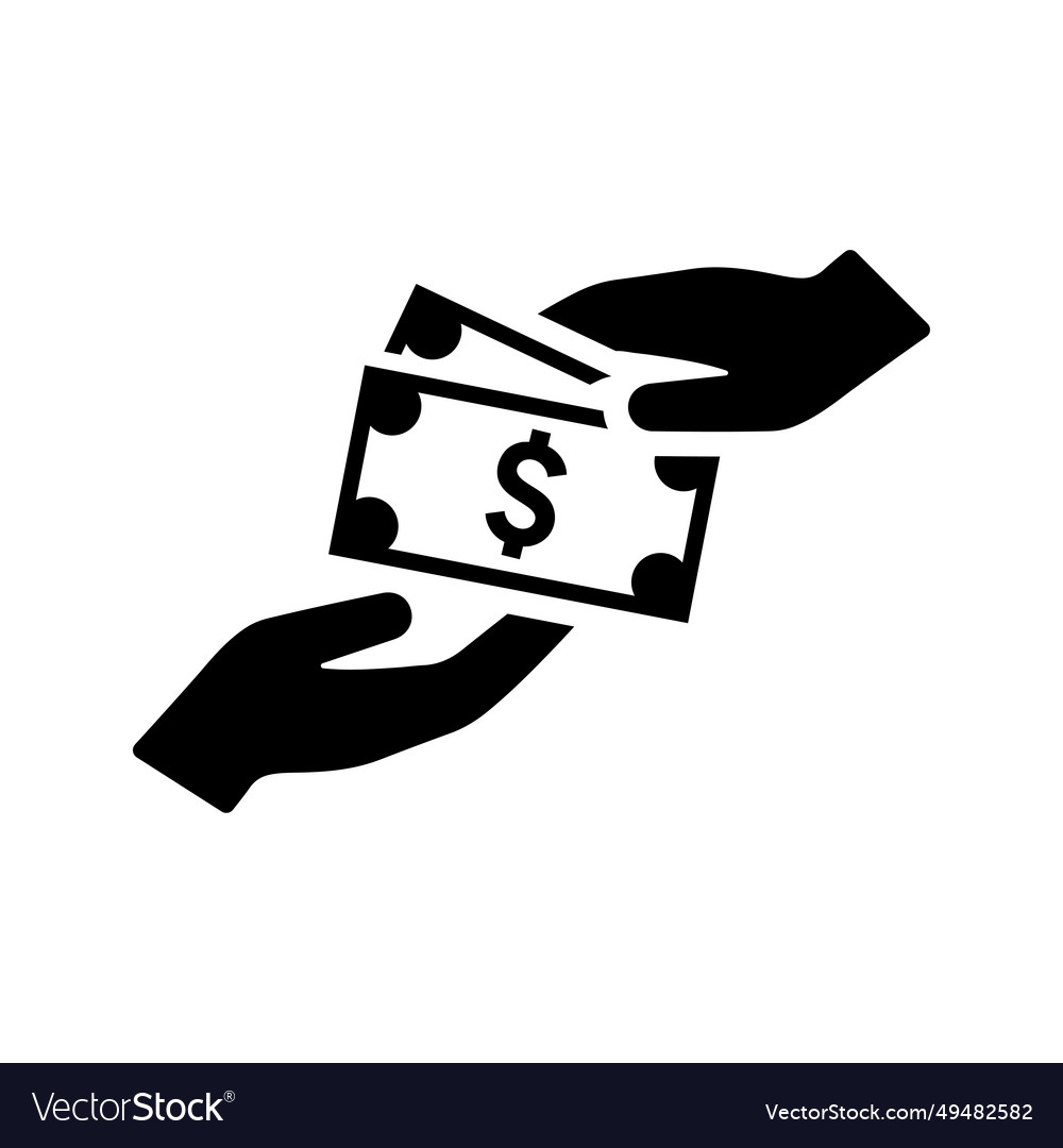 Financial invest payment icon Royalty Free Vector Image