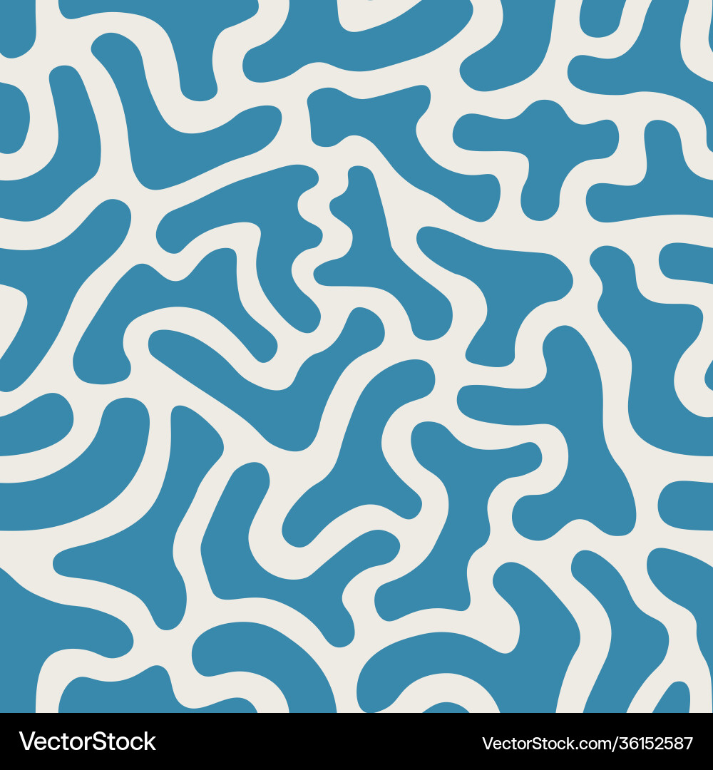 Seamless pattern with creative abstract Royalty Free Vector