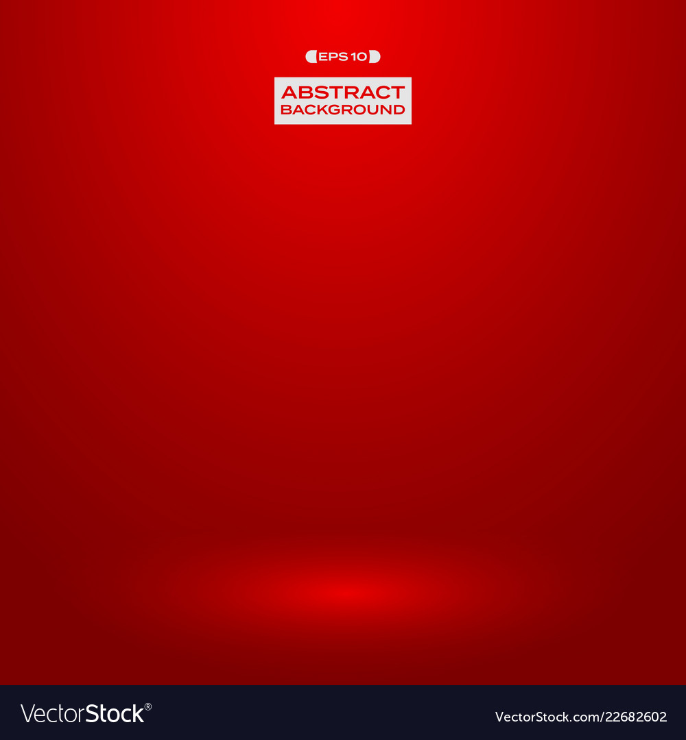 gradient red studio presentation background vector image