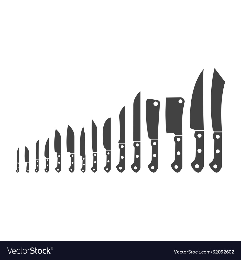 Knife icon template Royalty Free Vector Image - VectorStock