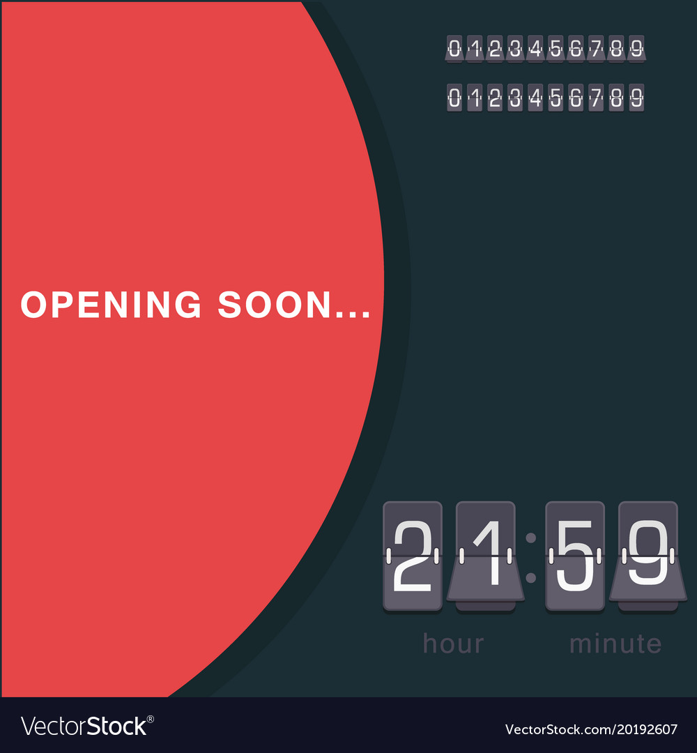 Timer clocks watch stopwatch countdown Royalty Free Vector