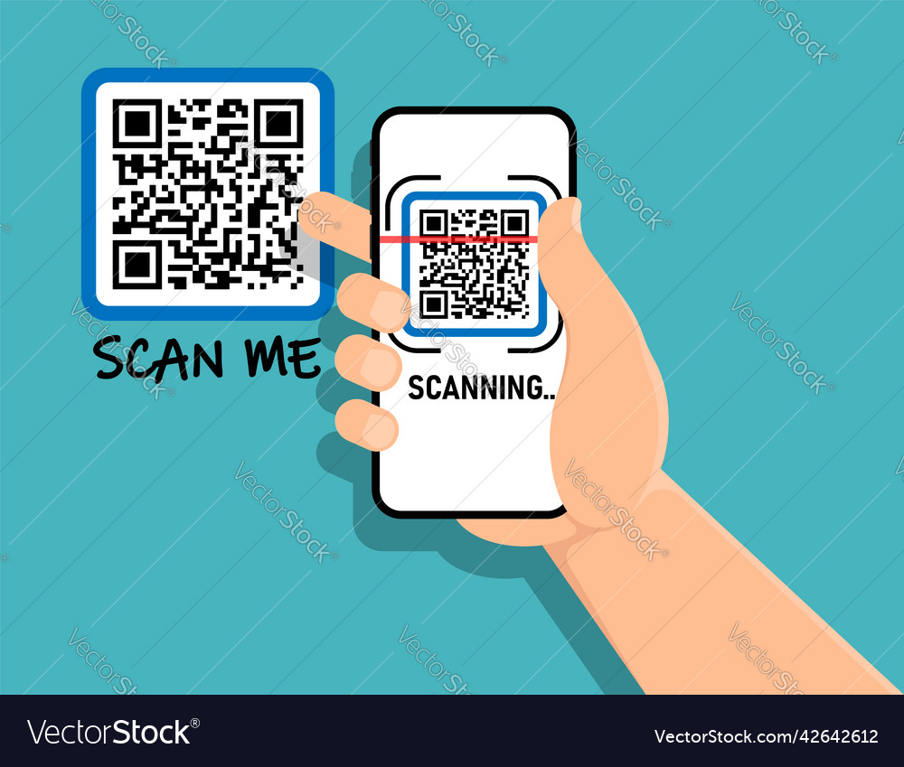 Scan qr code to mobile phone for payment