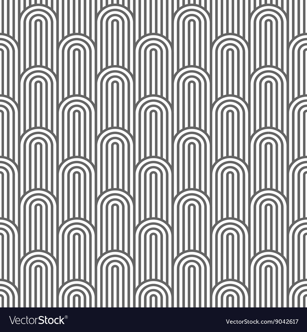 Monochrome striped flaked seamless pattern Vector Image