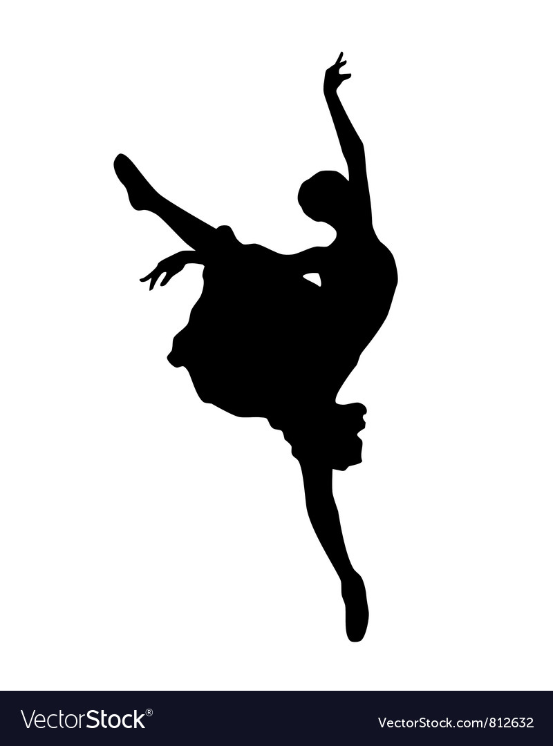 Download Ballerina silhouette Royalty Free Vector Image