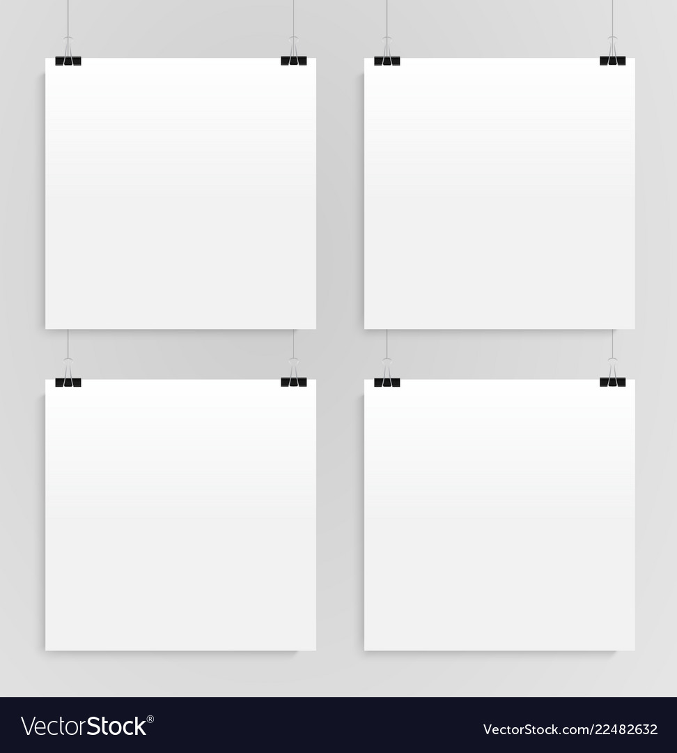 Four squares template