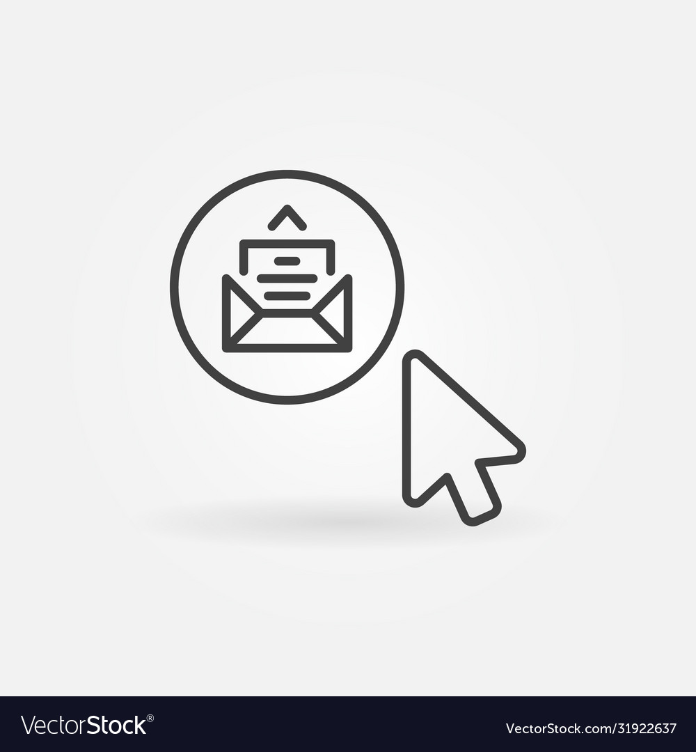 Mouse click Royalty Free Vector Image - VectorStock