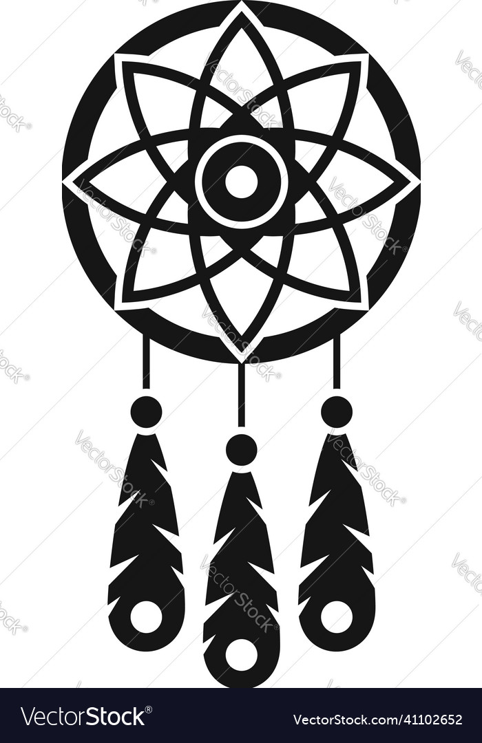 Dream catcher icon Royalty Free Vector Image - VectorStock