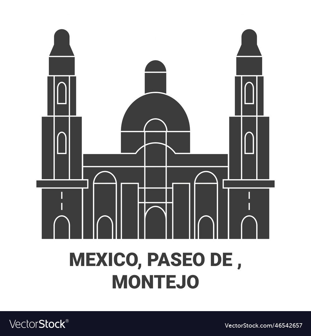 Mexico paseo de montejo travel landmark