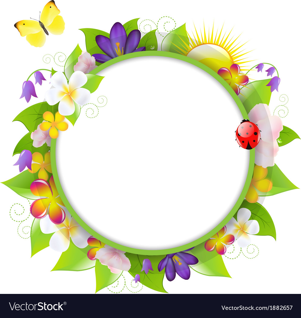 Nature background Royalty Free Vector Image - VectorStock
