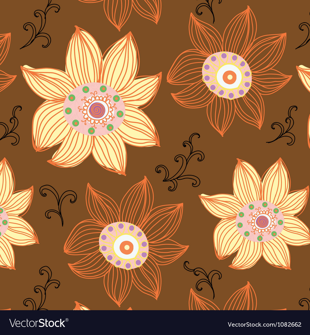 Floral seamless pattern