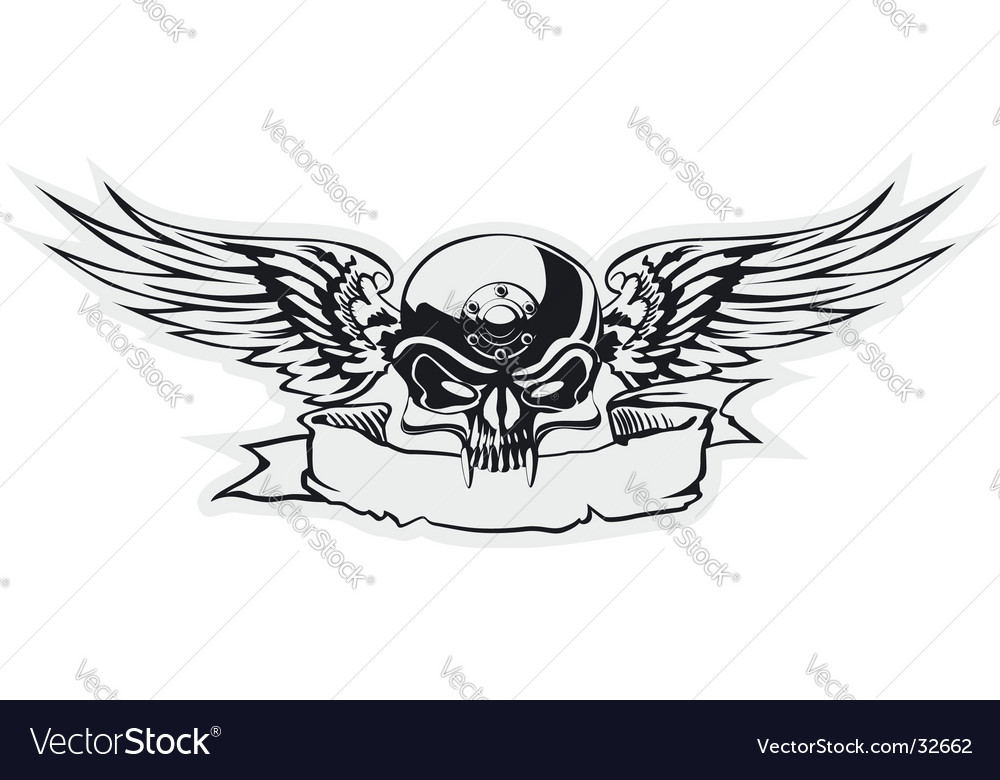 Skull Royalty Free Vector Image - VectorStock