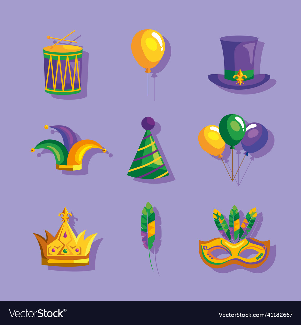 mardi gras icon