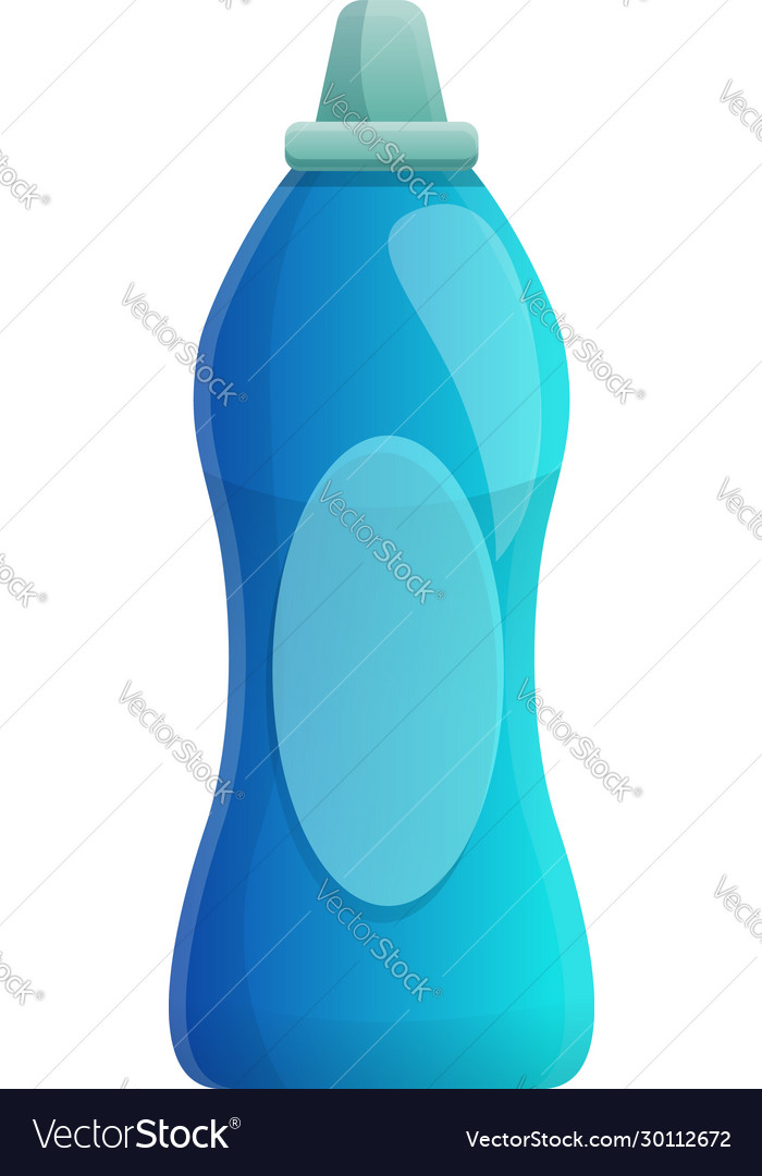 Kitchen gel bottle icon cartoon style Royalty Free Vector