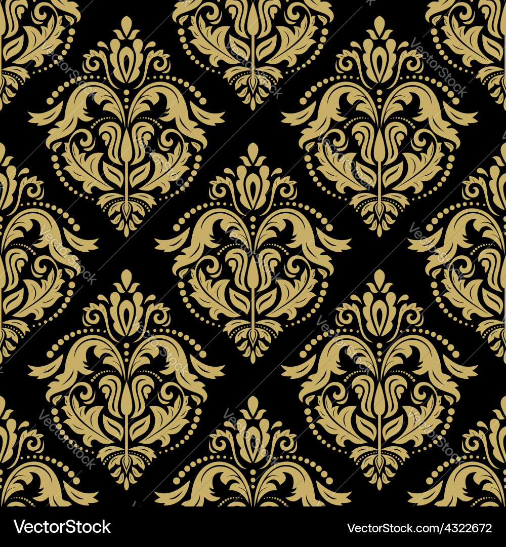 Seamless orient background Royalty Free Vector Image