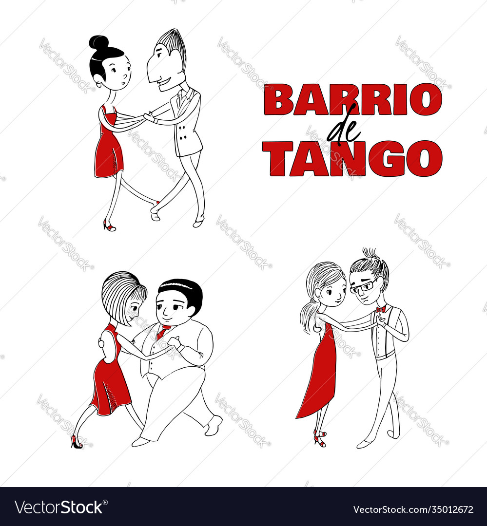 Tango couple poster