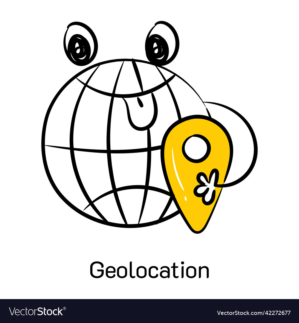 Geolocation Royalty Free Vector Image - VectorStock