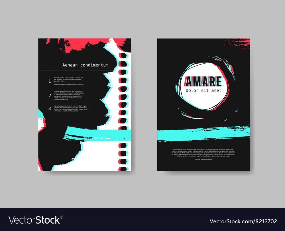 set of artistic design templates flyers with templates for flyers