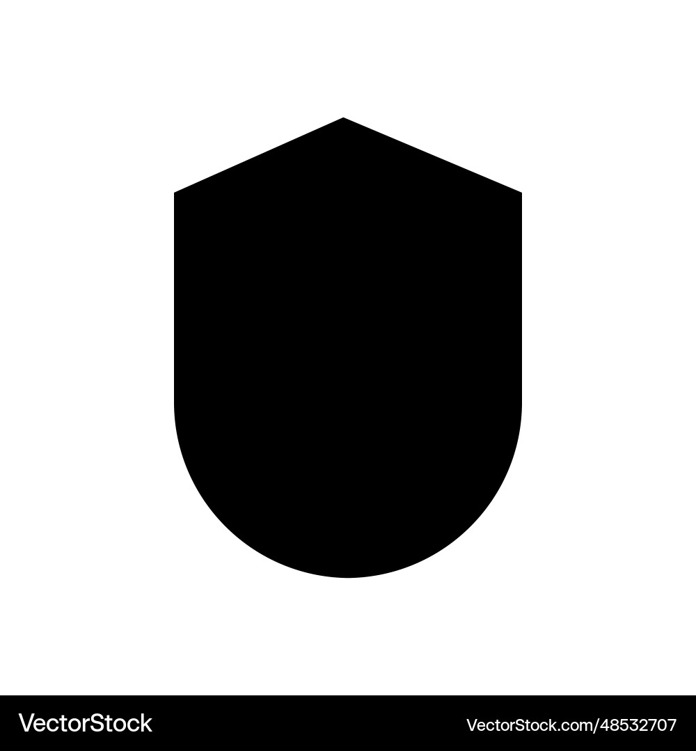 Shield icon Royalty Free Vector Image - VectorStock