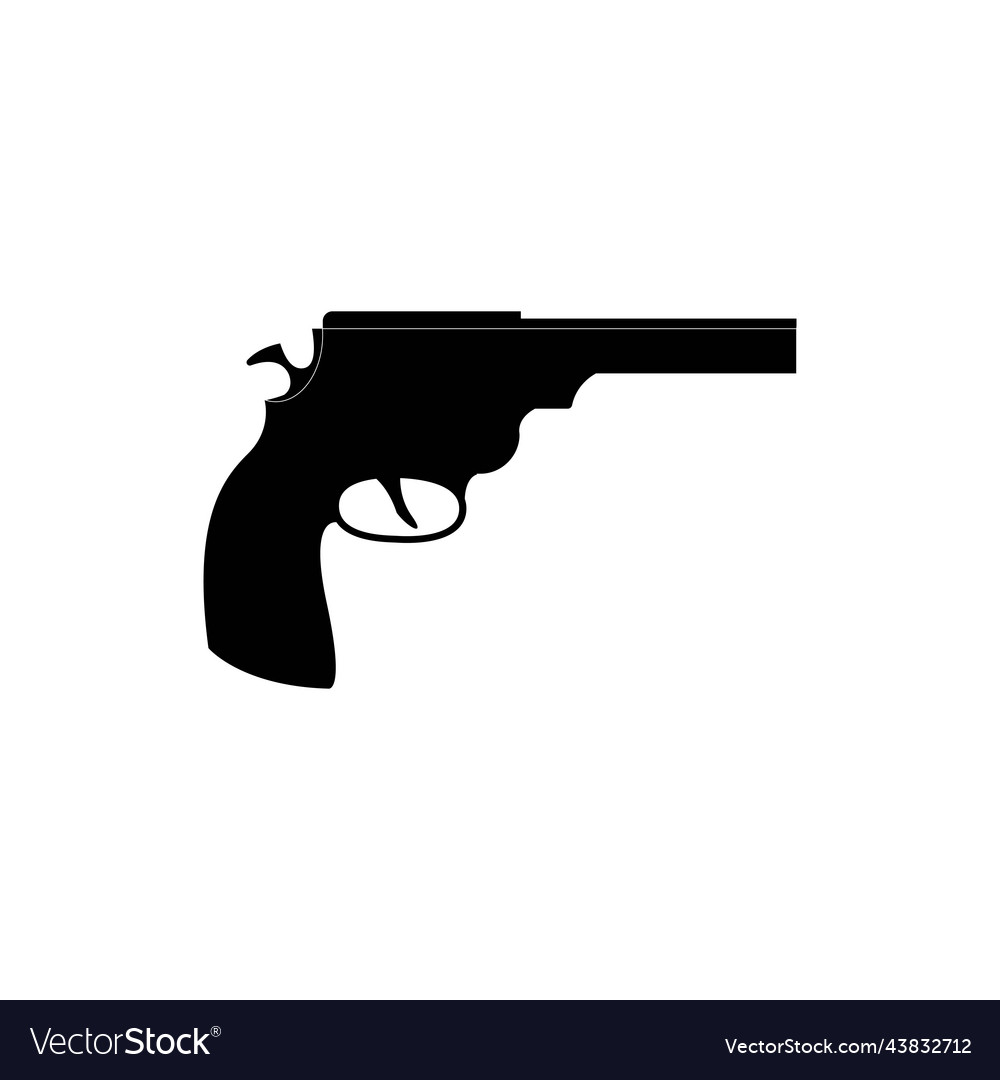 Gun logo Royalty Free Vector Image - VectorStock