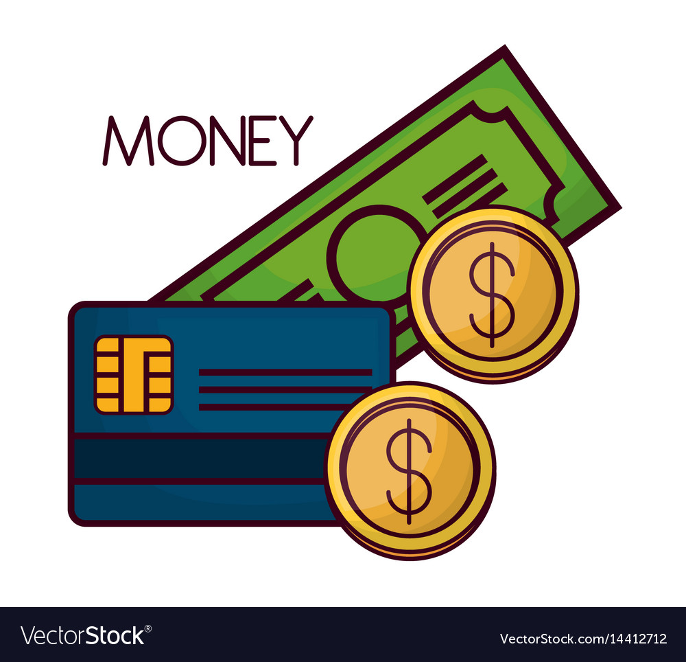 Money related icons Royalty Free Vector Image - VectorStock