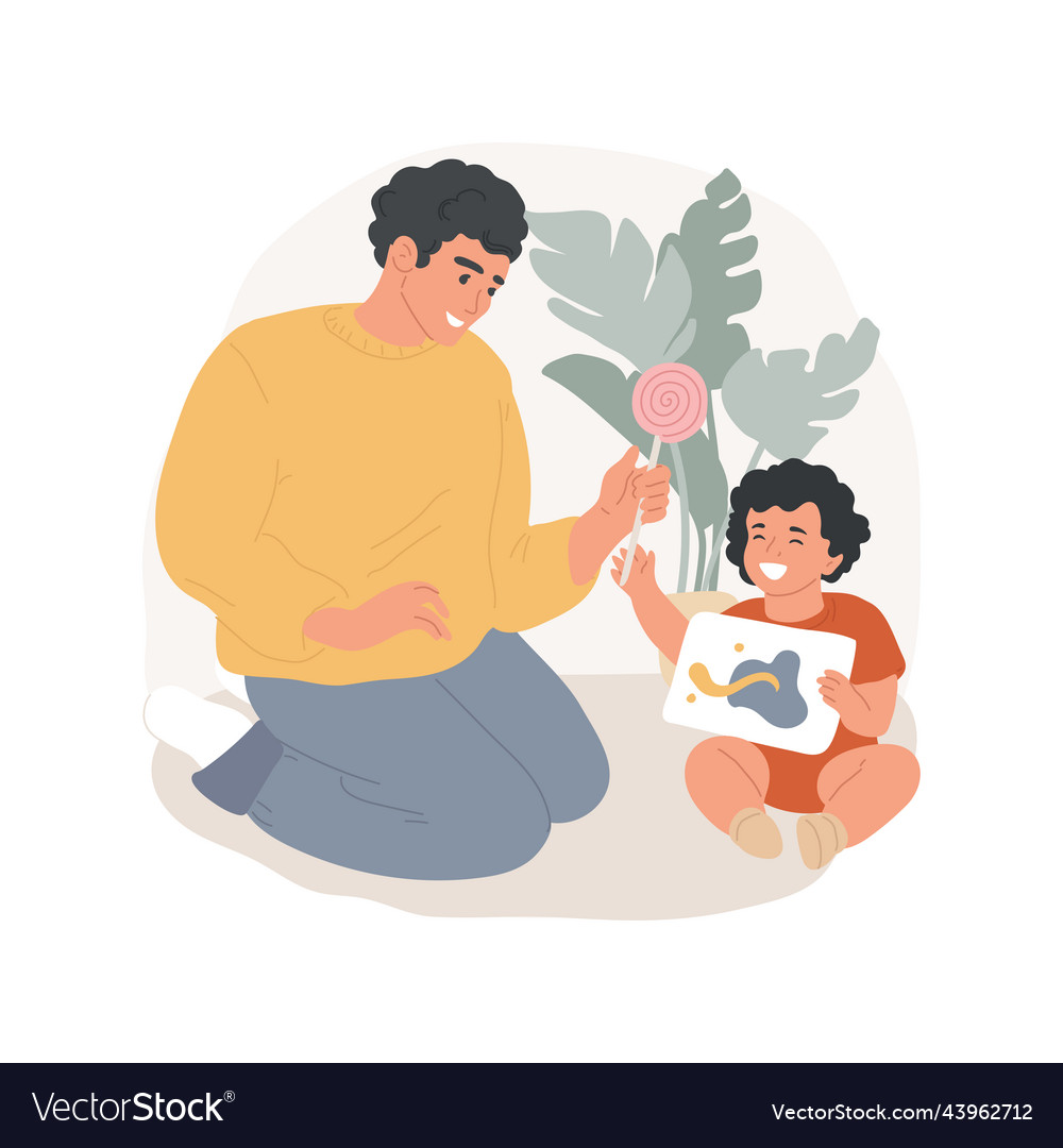 Reward isolated cartoon Royalty Free Vector Image