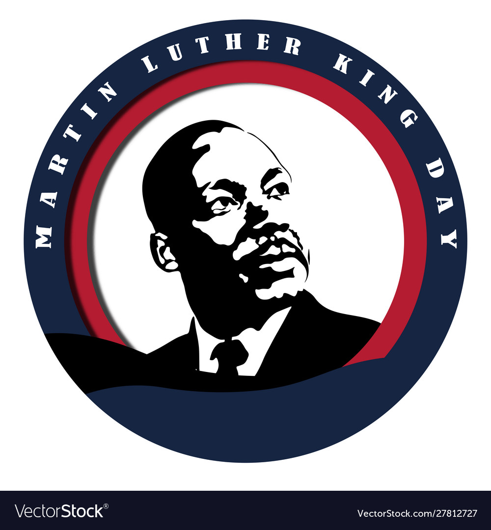 Martin luther king jr Royalty Free Vector Image