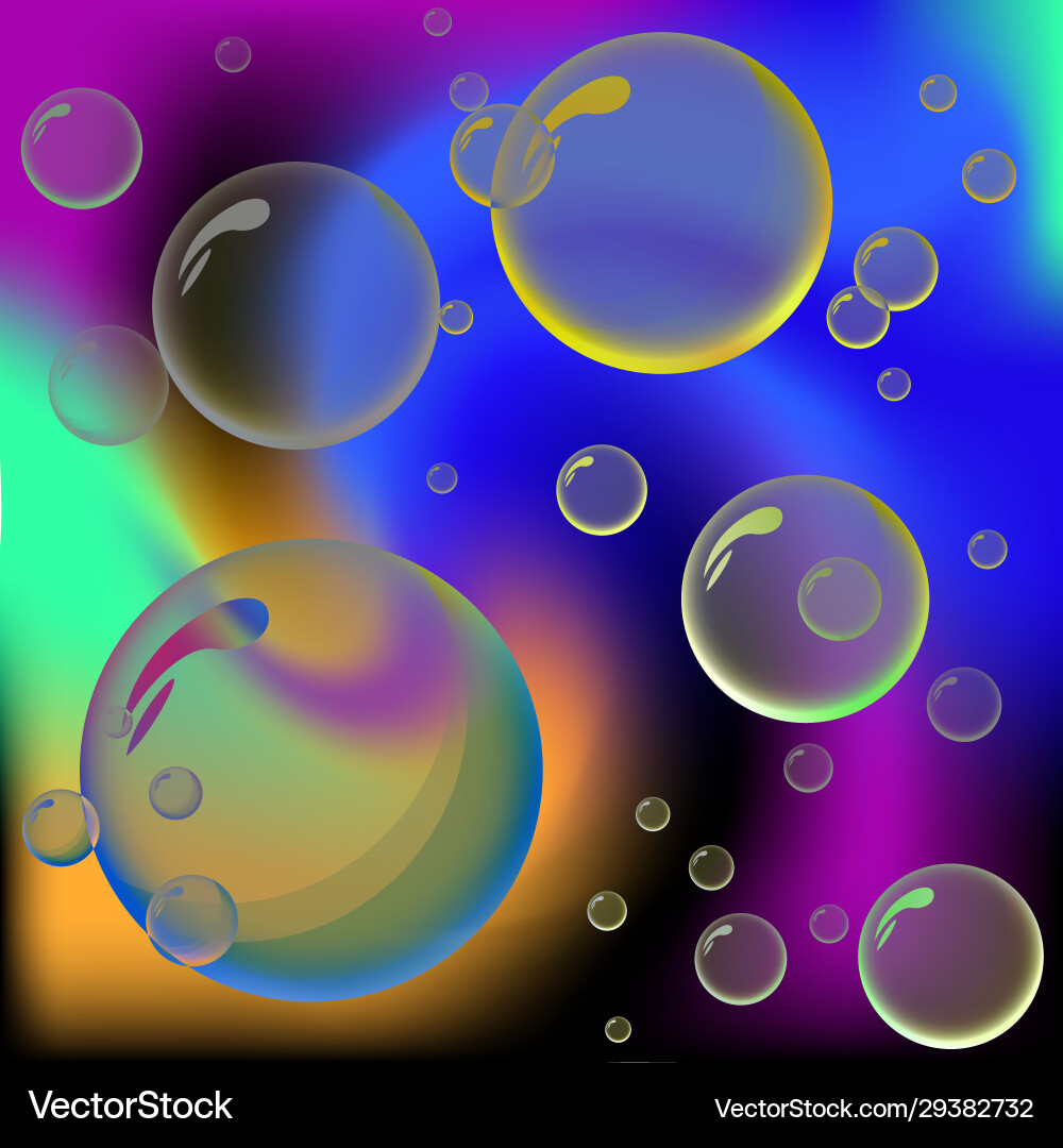 Bubbles Royalty Free Vector Image - VectorStock