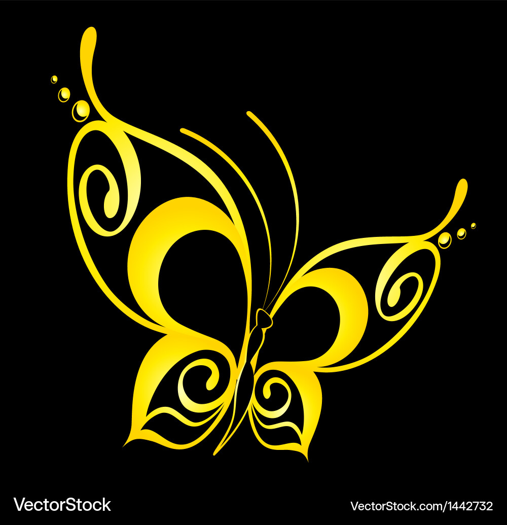 Butterfly Royalty Free Vector Image - VectorStock