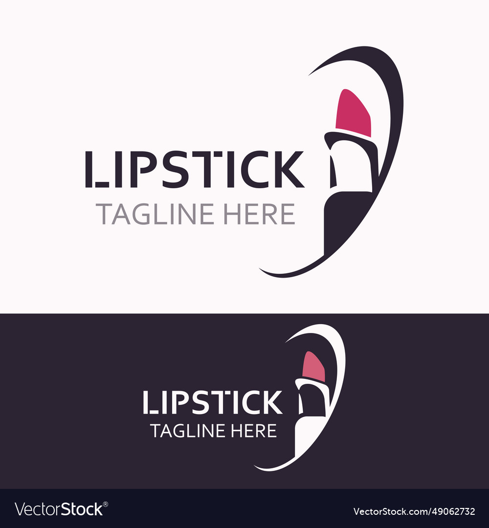 Lippenstift Logo Design für Make-up Mode Shop