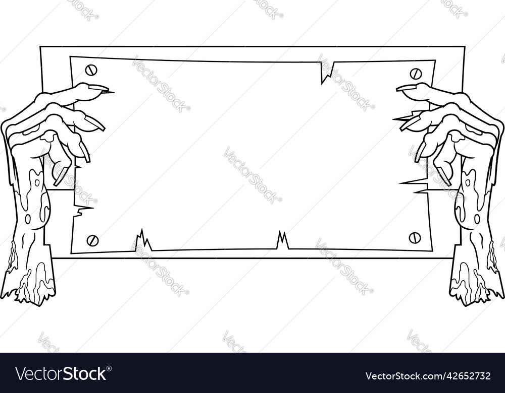 Ausgezeichnete Cartoon Holz blank Zeichen