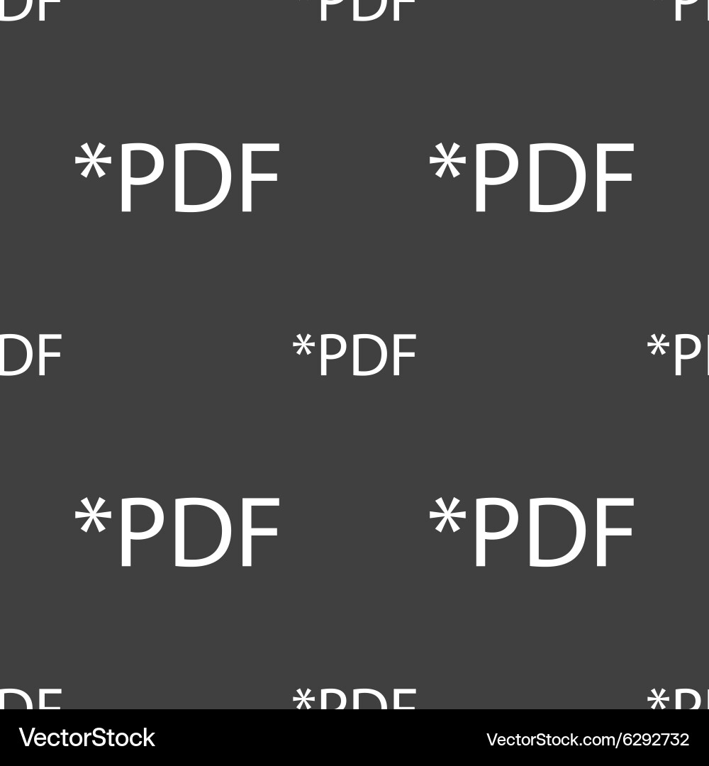 Pdf file document icon download button Royalty Free Vector