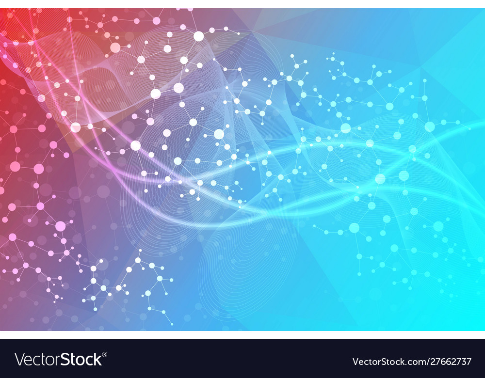 Big data visualization background modern Vector Image