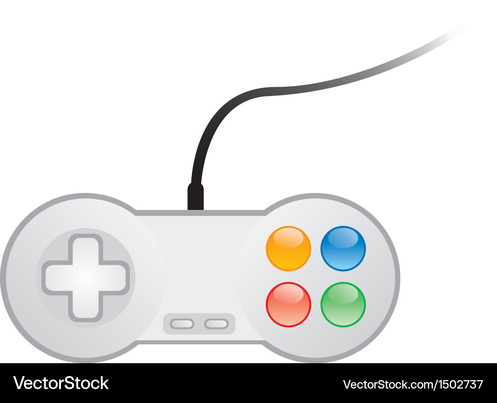 Joystick Royalty Free Vector Image - VectorStock
