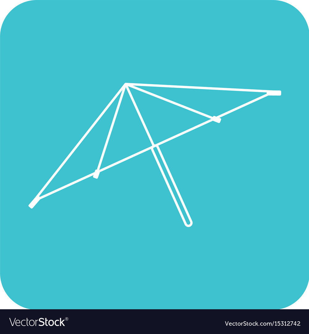 Cocktail umbrella icon Royalty Free Vector Image