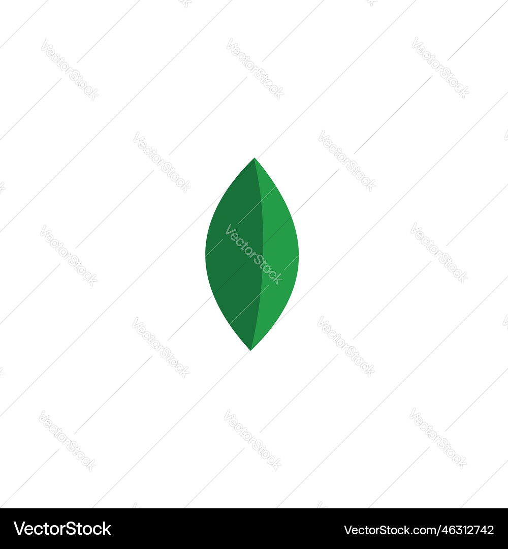 Technology initial l leaf logo icon Royalty Free Vector