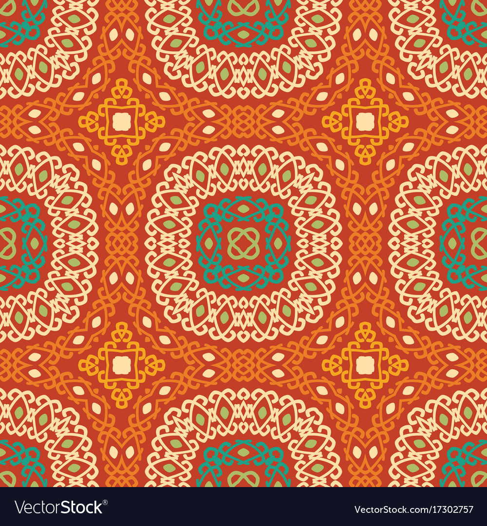 Colorful tribal ethnic seamless pattern