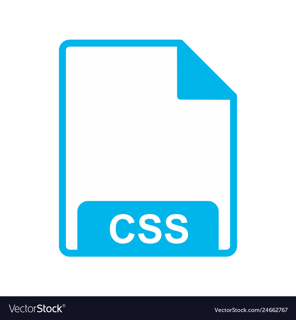 Css icon Royalty Free Vector Image - VectorStock