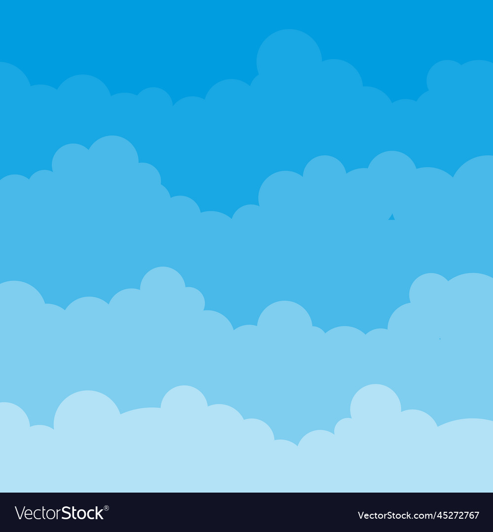 Sky and clouds Royalty Free Vector Image - VectorStock