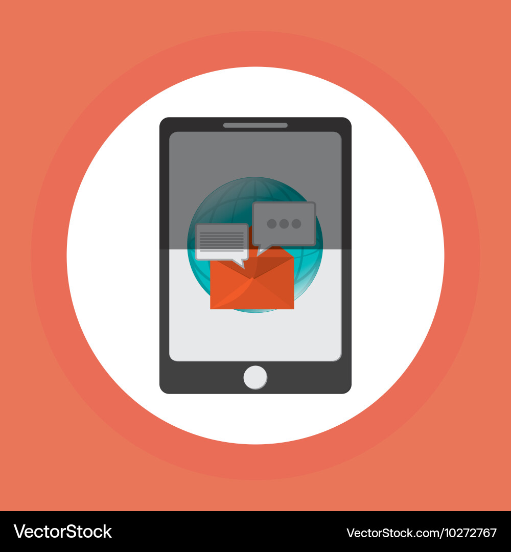 Sms icon design Royalty Free Vector Image - VectorStock