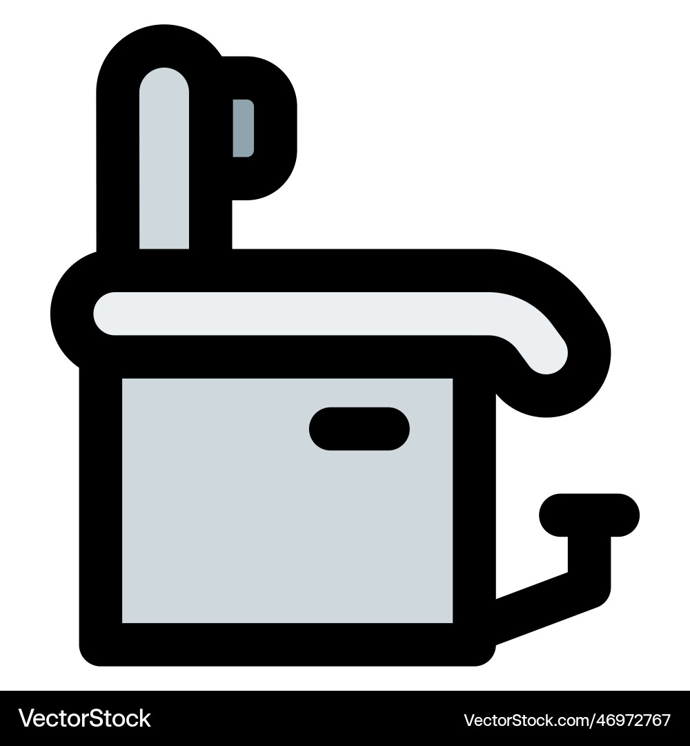Swivel glider chair to help with movement Vector Image
