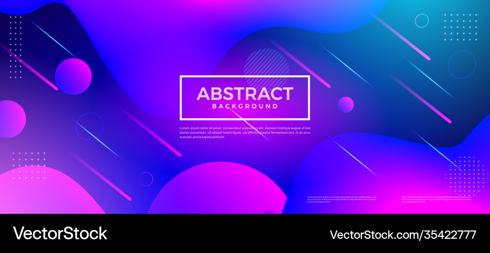 Fluid abstract background Royalty Free Vector Image