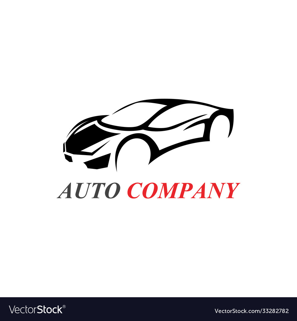 Car Logo Template Icons App Royalty Free Vector Image